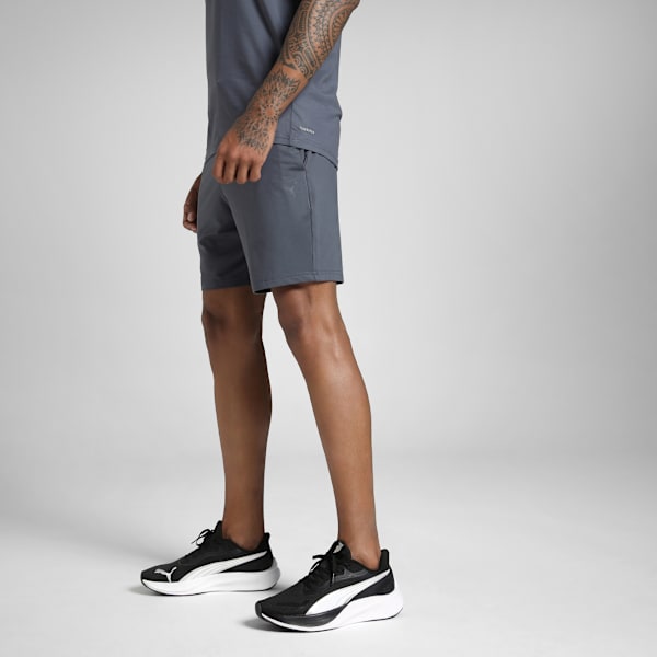 CLOUDSPUN Men's Ultra-Soft 8" Training Shorts, Galactic Gray, extralarge-IND
